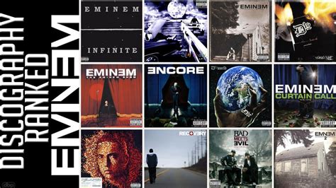 eminem discografia|Eminem Albums and Discography .